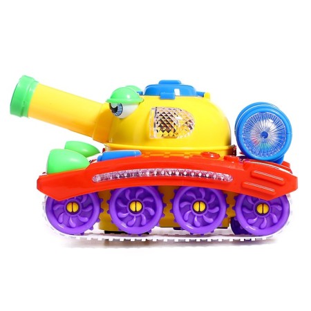 The "Destroyer" tank, shoots, works from batteries, light and sound effects-1