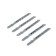 Files for tundra jigsaw, HSS, metal, 5 pcs. 50/75 x 1.2 mm, t218a