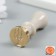 Printing for wax with a plastic handle "Candelabr" 2.5x2.5 cm