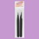 A set of tweezers for eyelash extensions, 2 pcs, 12.5 cm, black color