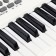 Children's “keyboard player” synthesizer, sound effects, 61 key