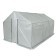 Greenhouse, 3.7 × 2.45 × 2.1 m, galvanized metal, profile d = 25 mm, a capacitive film cover 120 μm