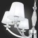Suspension lamp ST LUCE. SL1756.103.06. Bello. 6x40 watts, E14, 78x78x35 cm, chromium color