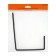Holder wall, universal, 200x160x80x20, black color