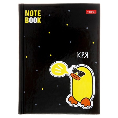 Notebook, A6, 48 sheets, in a cage, "Styakrya", glossy lamination, an offset block 60g/m2