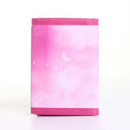 Children's wallet on Velcro "chosen", pink color-1