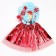 Carnival set "Snowflakes", 3 objects: rim, skirt, rod