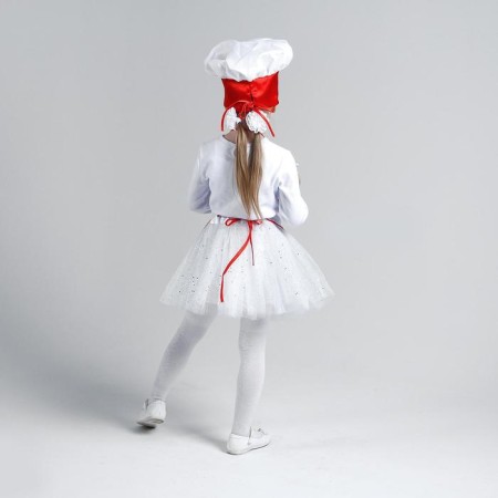 Carnival set "Cooking with dishes", apron, cap, dishes, p. 28-30, growth 98-116 cm-3