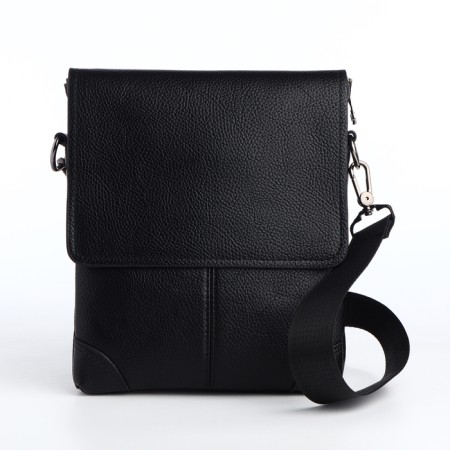 Male bag, black color-2