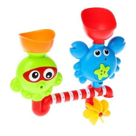 Bath toy "Water Fun", on a suction cup, crush me-3