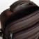 Male bag on lightning, long belt, brown color