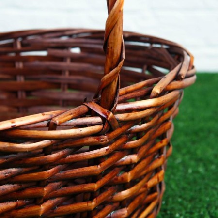 Set of wicker baskets, willow, 3 pcs-1