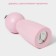 Mill for spices of the Dolyan "Cloud", 16.5 cm, pink color