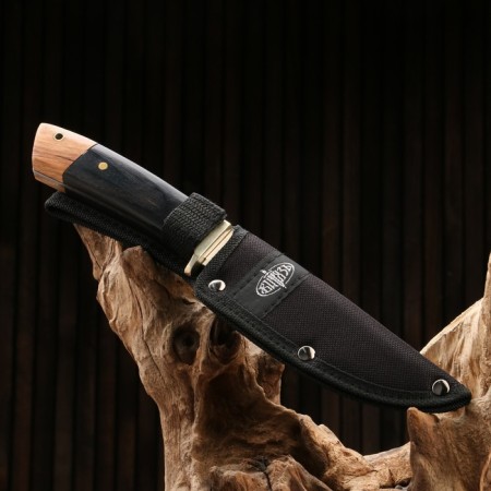 Hunting knife "Irkutsk" steel - 40x13, handle - wood, 24 cm-2