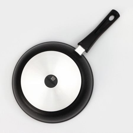Pan, d = 26 cm, removable handle, anti -stick coating, dark marble color-5