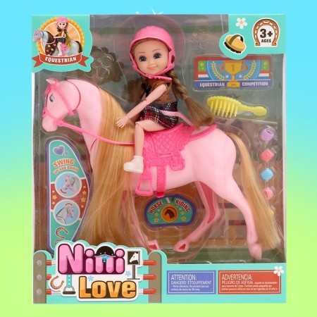 ARINA doll with a horse and accessories-9