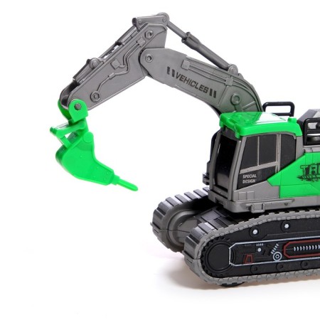 Excavator inertial "construction", with a trailer, mix-5