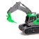 Excavator inertial "construction", with a trailer, mix