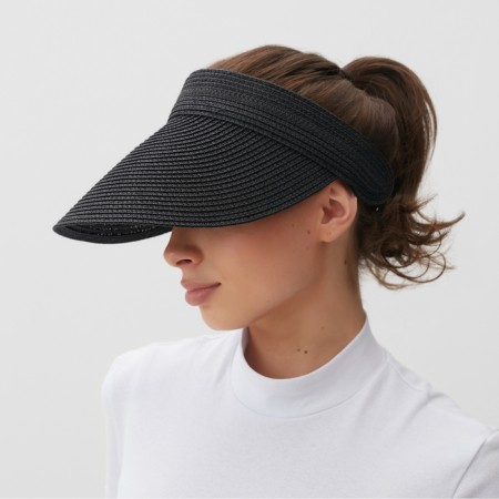 Female visor minku, black color, rr 58