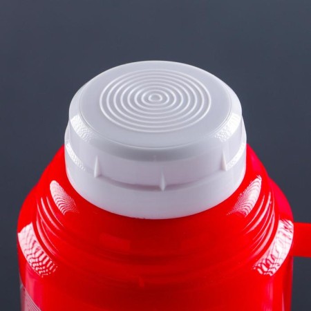 Thermos 1 l, with a glass flask, retains heat 8 hours, 12 x 28 cm, mix-1