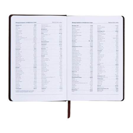 The diary is notathered, A5, 140l, cage, region, on the button, black/gray-7