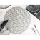 Set of serving napkins on the table "Hypnosis", 4 pcs, d = 38 cm, silver color