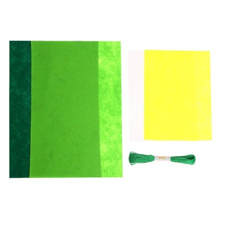 Set for creating an Easter basket made of felt "Luzhaika"-5