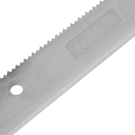 A knife for thermal insulation of the delta, bilateral, diamond sharpening, 8-9 tpi, 260/340 x 1.2 mm-2