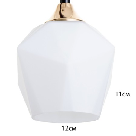 Svetogor chandelier "Style" 4x60W E27 Black 55x55x28.5cm-5