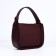 TEXTURA bag on the zipper, small size, burgundy color