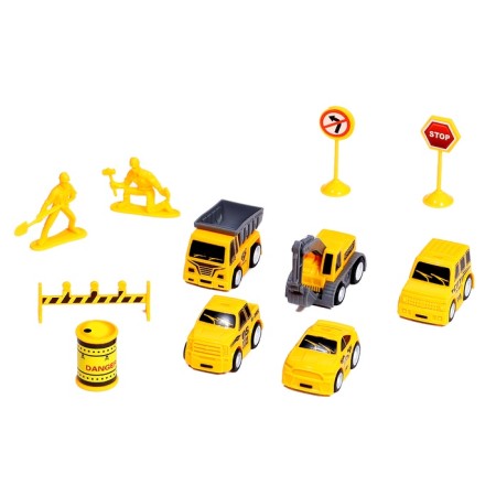 A set of children's machines "Construction", inertia, 5 pcs., Accessories-5