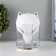 Night with a humidifier cat LED USB AKB White 10x10x16.2 cm Risalux