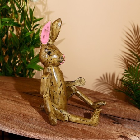 Souvenir "Hare" hanging paws, tree 60 cm-1