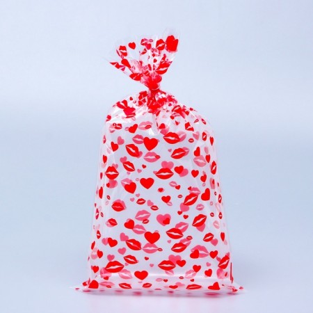 Package packing bopp, "kisses" 20*35 cm set 50 pcs-2