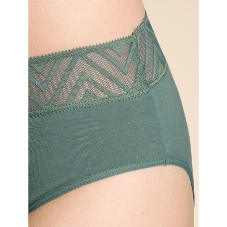 Women's panties, size 48, green color-2