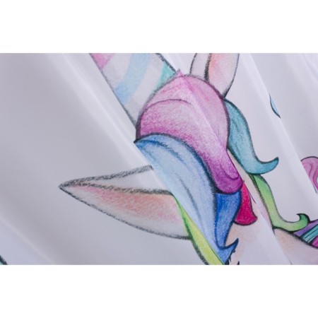 Bath curtains "Rainbow unicorn" 180x200 cm, BT-829201-2
