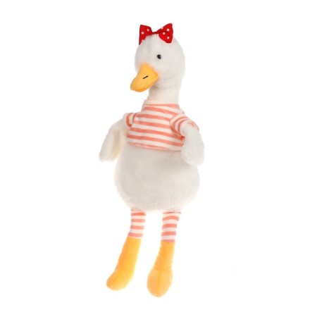Soft toy "Goose" striped, mix-1