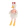 Soft toy "Goose" striped, mix