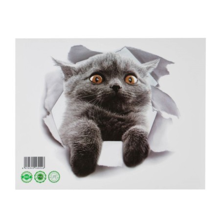 Stick 3D Interior cat 25*23cm-1
