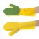 Glove with a cleaning abrasive layer, 34x16 cm