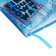 Universal Diary Grade 1-11, 48 sheets "jeans", a solid cover of artificial leather, lam