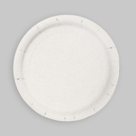Disposable paper plate "invincible", set 6 pcs, 18 cm-3
