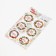 Stickers for flowers and gifts "Wreaths", 16 × 9.5 cm