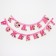 Garland on the eyelets "Happy Birthday!", Length 217 cm, Minnie Mouse