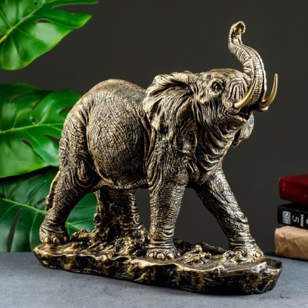 Figure "Elephant" Bronze, 43x18x35cm