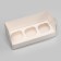 Confectionery packaging for 3 cupcake 24x10x10, white
