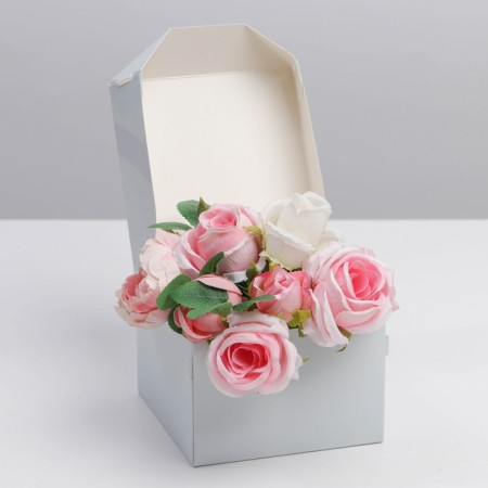 Gift folding box, packaging, Girl, 12 x 8 x 12 cm-1