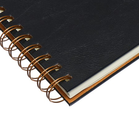 The diary is inherent in the crest, A5, 80l, Cage, Region Kozhzam, with a Fully, Black-2