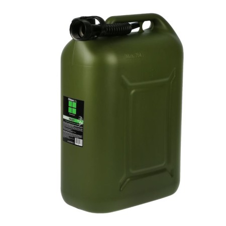 Canist of fuel and lubricants Oktan Profi, 25 l, plastic, reinforced, green