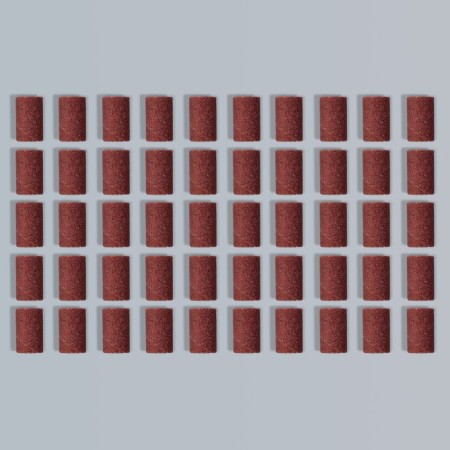Pedicure nozzles, 100 pcs, abrasiveness 120, in case-2
